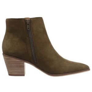 Lucky Brand Linnea Booties Olive Green sz 9.5